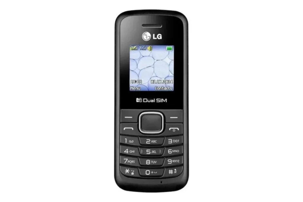 como mostrar data e a hora na tela do lg b220-