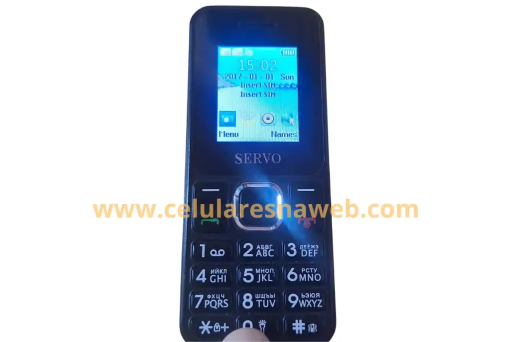 como ligar a lanterna do Servo V8210 pressionando o botão 0 do teclado